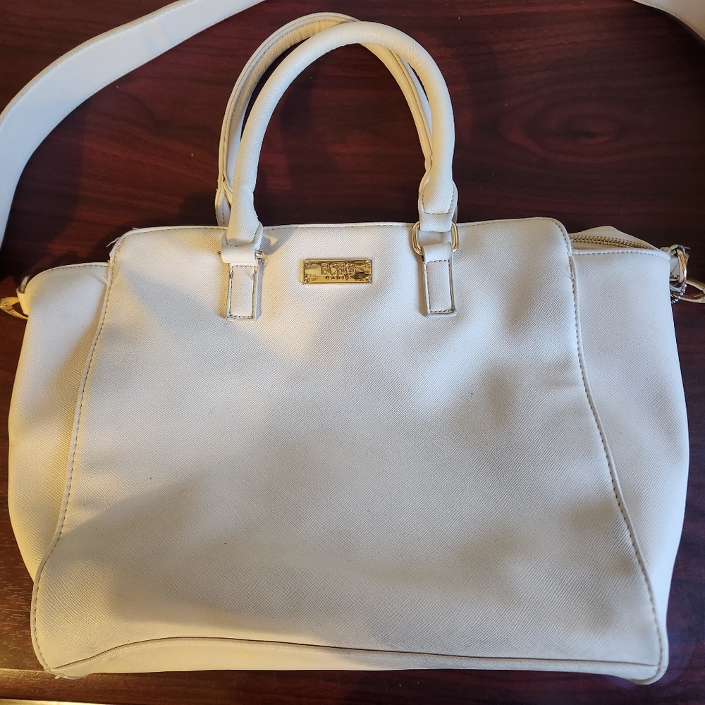 BCBG Paris Cream Purse